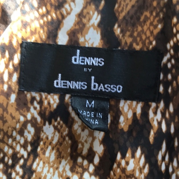 Dennis Basso medium snake print jacket . - Picture 5 of 8